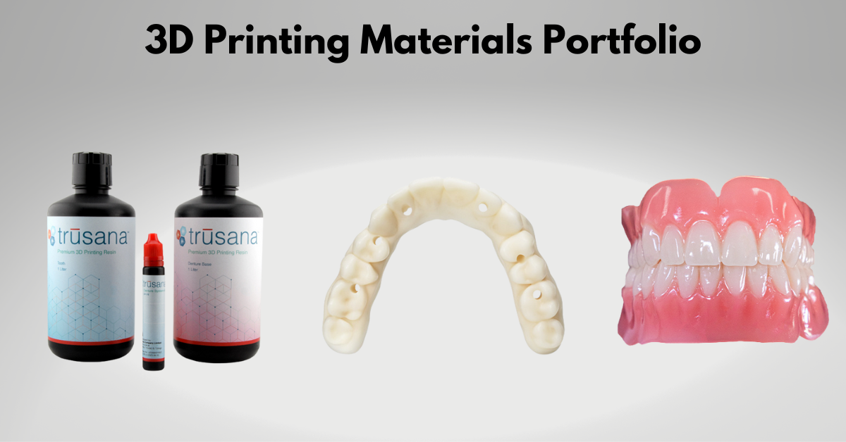 3d Printing Materials Portfolio